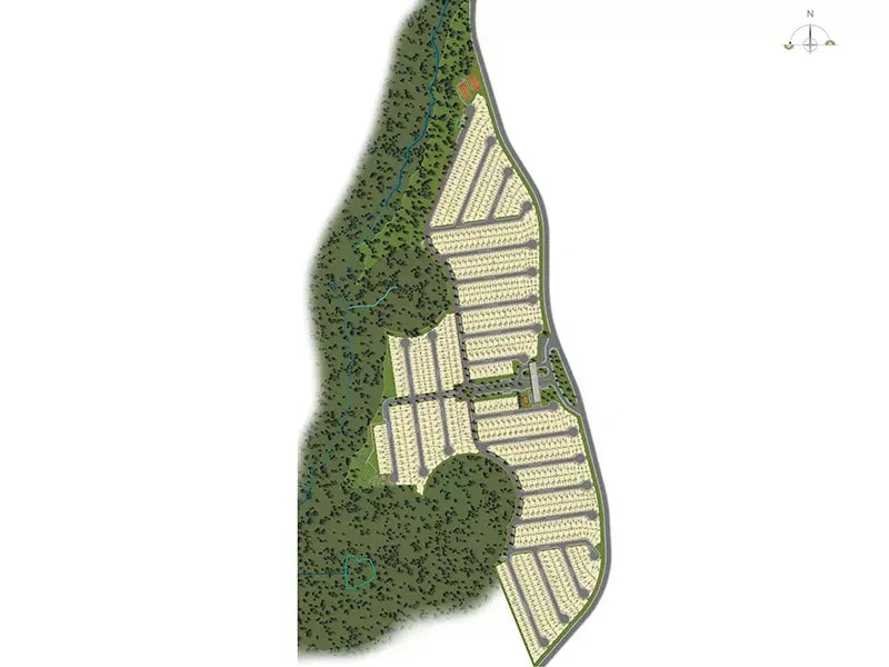 Planta de implantação do Jardins Bolonha