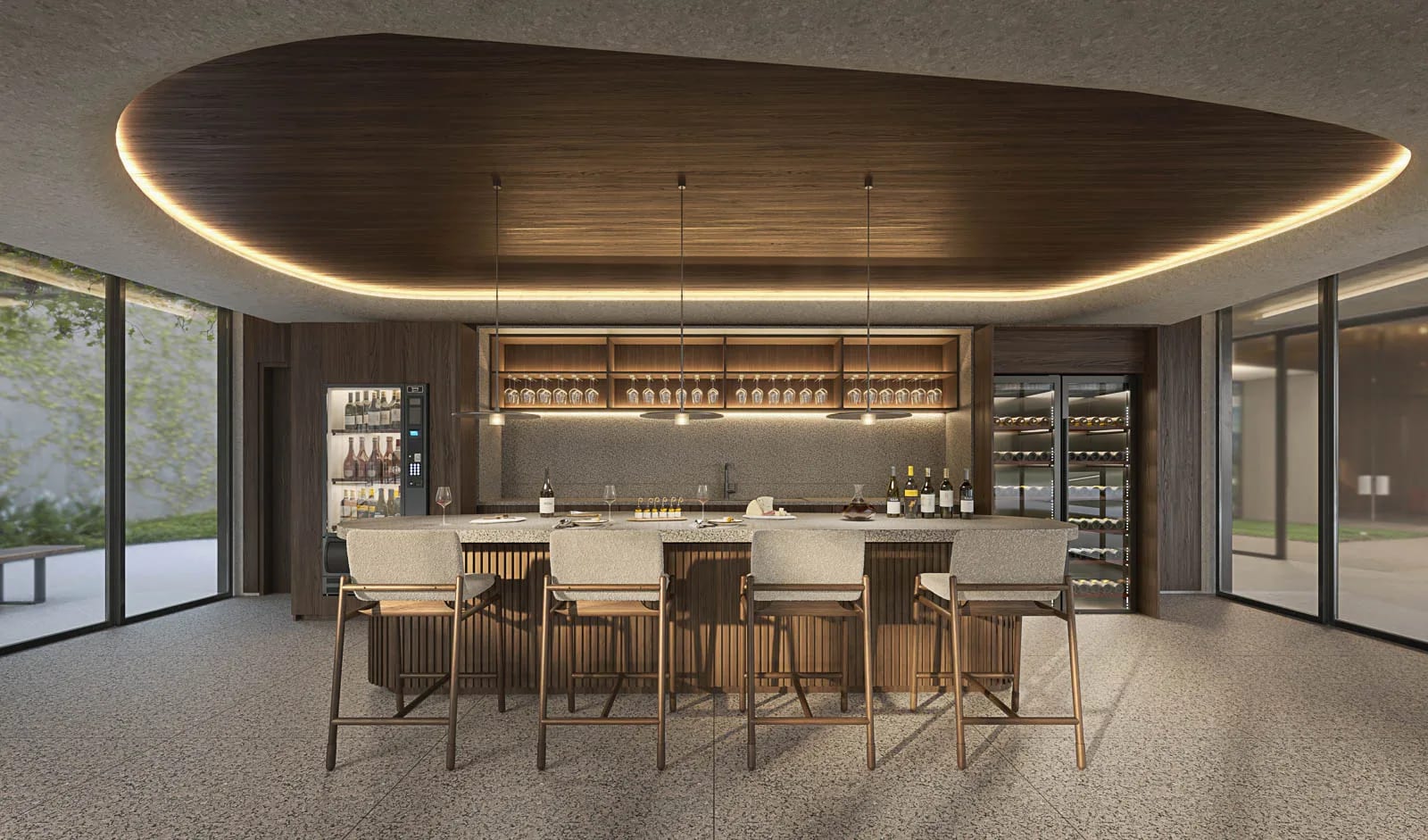 Wine bar da galeria social